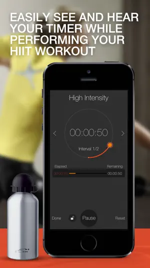 HIIT Timer - 高强度间歇训练定时器减肥锻炼和健身截图5