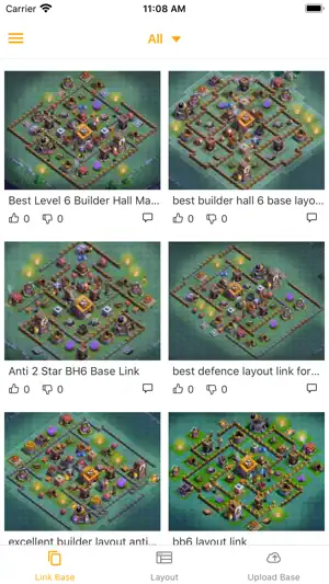 Coc War Base Layouts截图6