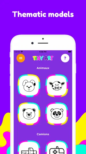 Preschool kids drawing TinyArt截图4