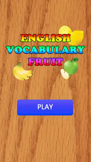 教育游戏学习英语词汇用图片 - 水果截图1