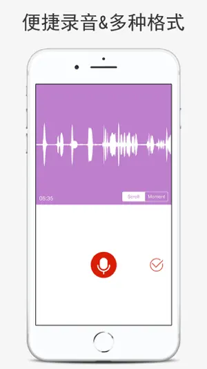 加密录音机-专业录音软件&语音备忘录截图2