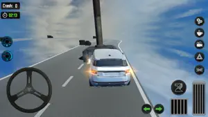 Dangerous Car Drive In The Sky截图3