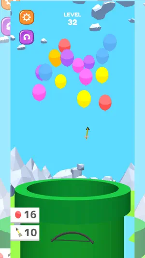 Balloon Shoot 3D Bow & Arrow截图2