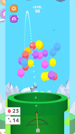 Balloon Shoot 3D Bow & Arrow截图1