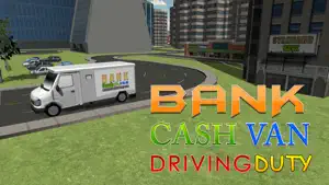 银行解款车模拟器 - 交通运输美元的资金卡车模拟游戏截图1