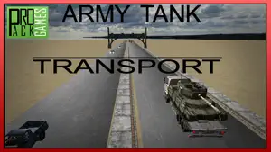 陆军坦克运输 - 真正的卡车司机模拟器截图2