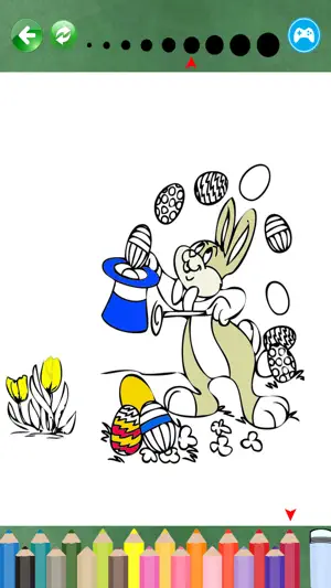 复活节彩蛋兔子油漆游戏为孩子们截图2