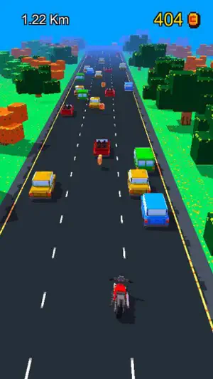 极限摩托车3D:高速公路拉力赛截图3